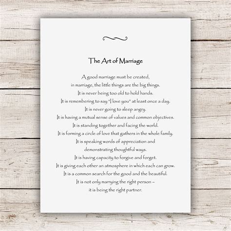 The Art Of Marriage Printable Version